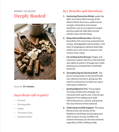 Deeply Rooted Tea Blend (12 ct bags)